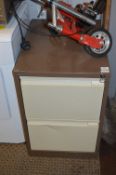 Bisley Two Drawer Filing Cabinet
