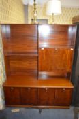 Mahogany Wall Display Unit