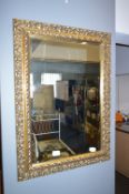 Gilt Framed Bevelled Edge Wall Mirror