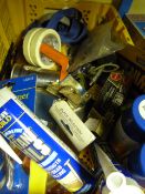 Box of Miscellaneous Tools and Fittings