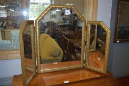 Gilt Framed Dressing Table Mirror