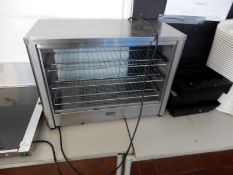 *Lincat Stainless Steel and Glass Counter Top Heat