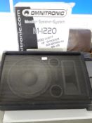 *Omnitronic M-1220 600W Speaker