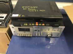 *Saville Video Recorder and a Panasonic Tape Deck
