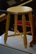 Light Beech Wood Stool