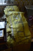 1950's Bark Cloth Curtain Materials