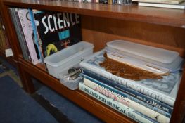 Selection of Hardback Nonfiction Books and Silver