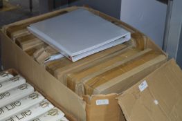 Seven Boxes of Five Ring Binders