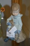 Nao Figurine - Boy with Rabbit