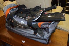 Tennis Rackets, Snooker Cue and a Sports Bag