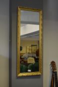 Gilt Framed Rectangular Wall Mirror
