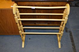 Pine Effect Towel Rail