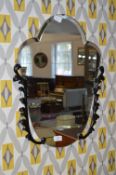 1940's Bevelled Edge Wall Mirror