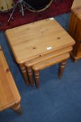 Pine Nest of Three Tables