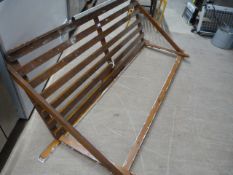 *Wall Mounted Slated Pine Shelf