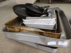 *Quantity of Aluminium Trays, Pans, etc.
