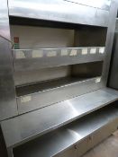 Large Food Warmer with Shelves