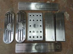 *Seven Assorted Drip Trays