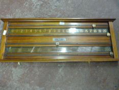 *Bryan Briggs Snooker Scoreboard 92.5c33.5cm