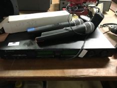 *Two Konig and One Adastra Cordless Microphones with Konig Microprocessor Control Unit