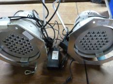 *Pair of American DJ Spotlights Model:4StagePAK Po