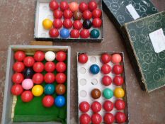 *Three Part Sets of Snooker Balls