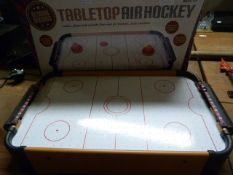 *Tabletop Air Hockey Game