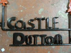 *Iron Work Castle Dutton Sign