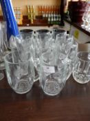 *Twelve Pilsner Glasses