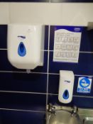 *Paper Towel and a Soap Dispenser