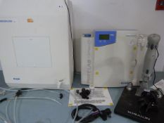 *Elga Option-R 15 Purelab Water Purification System with Reservoir and a Wheaton Crimpenstein Electr