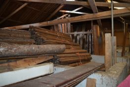 Very Large Quantity of Rustic and Other Timbers