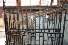 Pair of Iron Gates 5'2