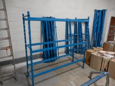 12 Medium Duty Bolt-less Shelving Consisting of 13