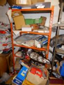 *Piece of Bolt Together Dexin Style Shelving Mirro