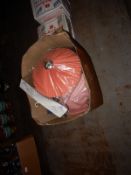 Box Containing 1970s Lamp Shades