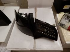 *Pair Audi Smoked Glass LED Rear Lights A4 Estate