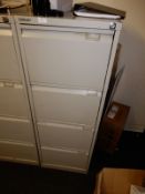 *Bisley 4 Drawer Filing Cabinet in Grey