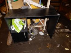 *Black Ash Home Computer Desk