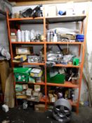 *2 Bays Bolt Together Dexin Style Shelving Contain