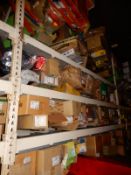 *x4 Shelves Containing Depo, Lucas & Other Head Li