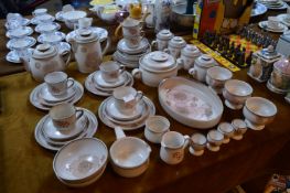 Large Quantity of Denby Pottery Dinner and Tea War