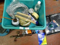 Box Containing Extension Lead, Part Used Paint, DI