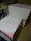 Three Boxes of Multi Stream Perforated Paper