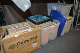 4 Boxes LP 45 RPM Records