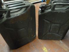 Two 20L Jerry Cans