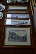 Five Framed Local History Photo Prints - Beverley