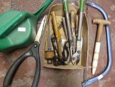 Plastic Watering Can and a Quantity of Gardening T