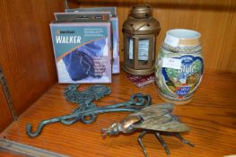 Candle Lamp, Walking Tracks, Stein and Fly Ashtray