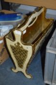 Gilt Decorative Magazine Rack